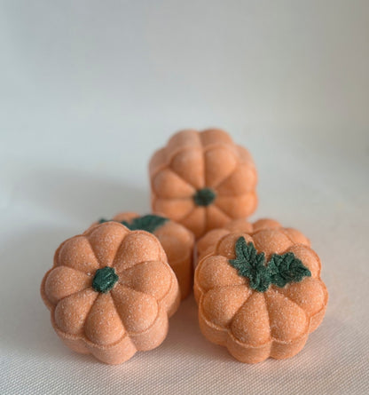 Pumpkin shaped Bath Bombs, pumpkin spice scented - Bath & Body Products ByRawand