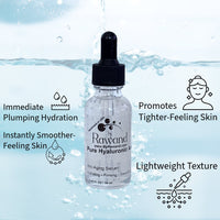 Pure Hyaluronic Acid High and low molecular Anti - Aging Serum, Oil - Free, Fragrance - Free, Deep Hydrating and Firming, 1.15 FL OZ - Bath & Body Products ByRawand