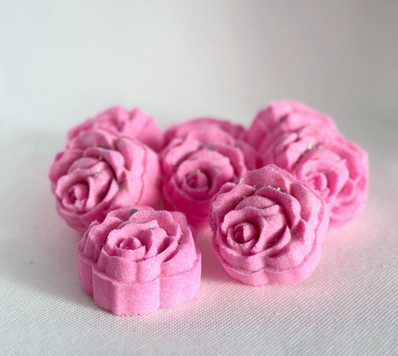 Small Rose Bath Bombs - Bath & Body Products ByRawand