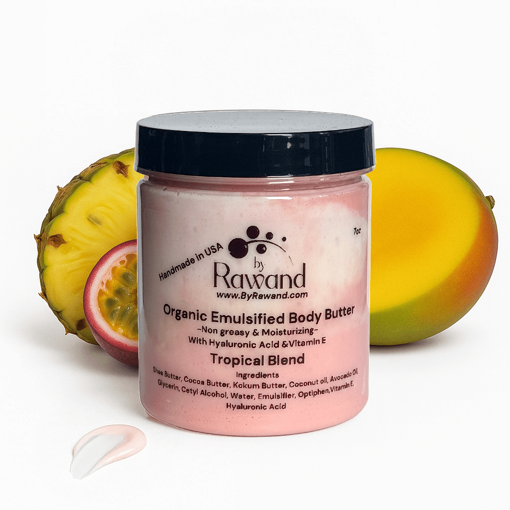 Strawberry Cheesecake moisturizing buttercream with Hyaluronic acid & vitamin E - Bath & Body Products ByRawand